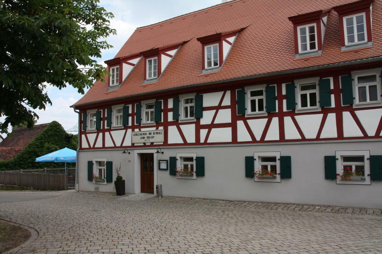 Wirtshaus Am Markt Markt Nordheim Exterior foto